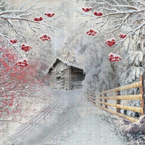 animated winter background  snow - Δωρεάν κινούμενο GIF