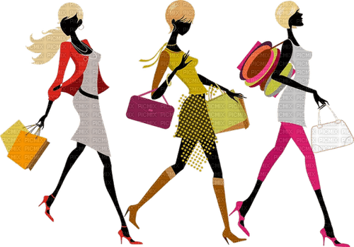 Shopping Woman - Bogusia - nemokama png