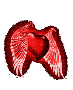 coe coeur love rouge glitter gif deco animé - GIF animé gratuit