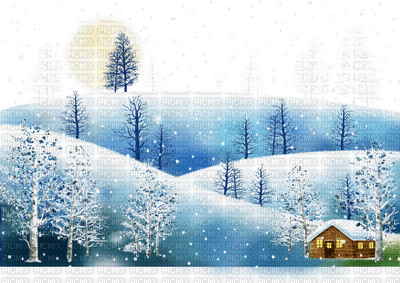 winter hiver paysage landscape forest snow neige fond background - 無料png