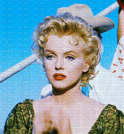 Marilyn Monroe - Bezmaksas animēts GIF