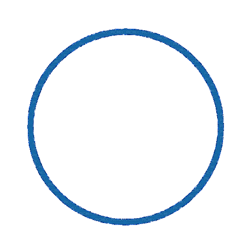 Frame Frames Circle Blue Gif JitterBugGirl - Безплатен анимиран GIF