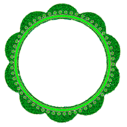 green frame - Darmowy animowany GIF