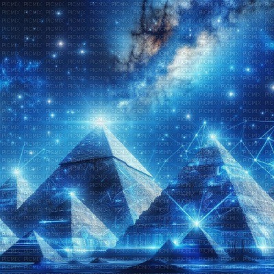 Cosmic Pyramids - png ฟรี