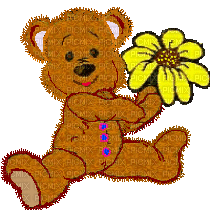 Teddy - GIF animado grátis