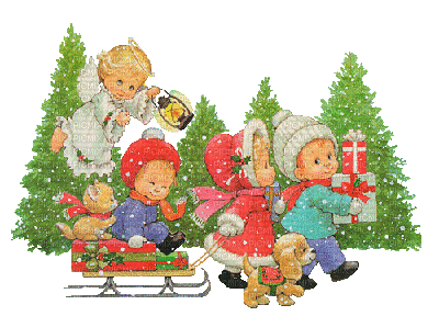 niños navideños20 - Бесплатни анимирани ГИФ