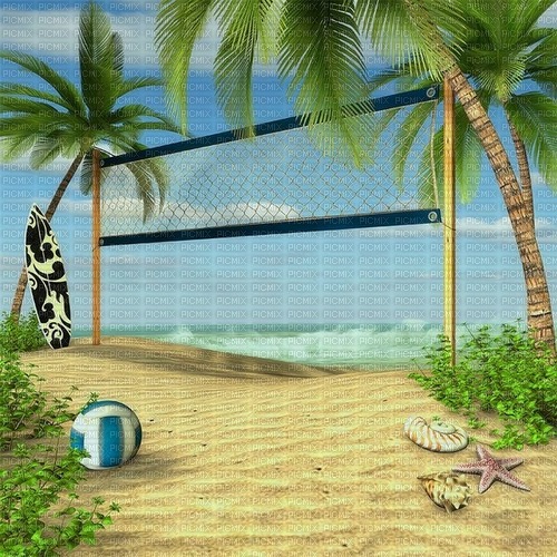 volleyball beach - 免费PNG