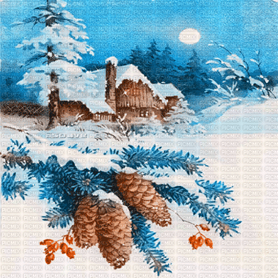soave background animated winter vintage christmas - Gratis animeret GIF