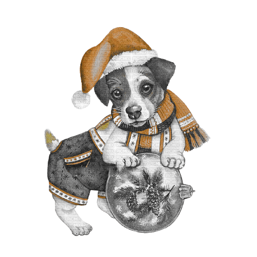 kikkapink dog winter animal animals christmas - 無料png