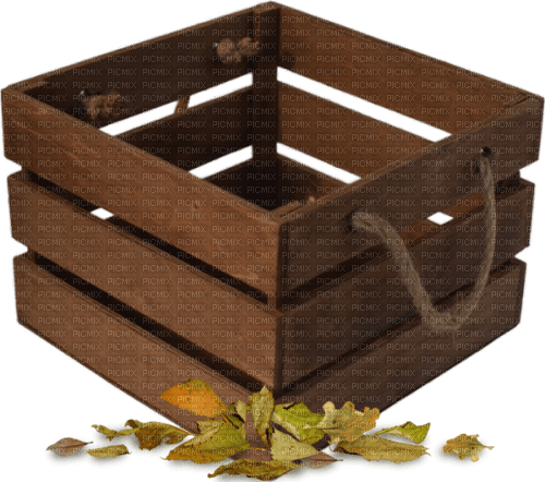 Caja de madera - png gratis