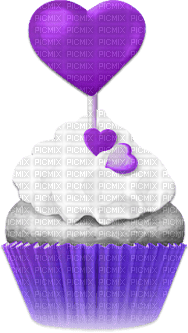 soave deco valentine cup cake heart - Free PNG