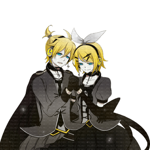 Rin & Len Kagamine || Vocaloid {43951269} - бесплатно png