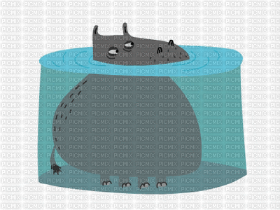 hippo - GIF animado gratis