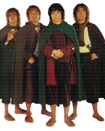 hobbits lord of the rings - δωρεάν png