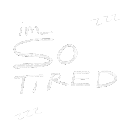Tired Sleep - GIF animado gratis