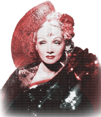 soave woman vintage Marlene Dietrich pink - 免费PNG
