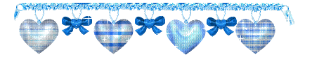heart and bow border - 無料のアニメーション GIF