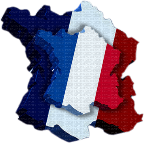 France Blue White Red - Marina Yasmine - PNG gratuit