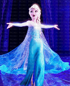 Elsa - GIF animate gratis