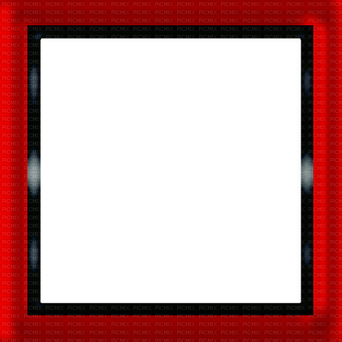Red and Black Square Gothic Frame - Free PNG