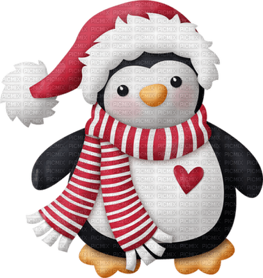 Kaz_Creations Christmas Deco Penguin - png gratis