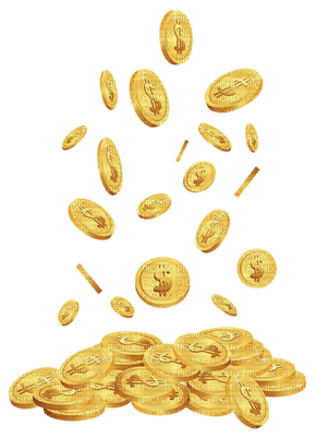 gold coin - PNG gratuit