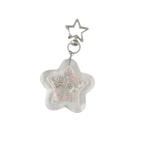 keychain with star clasp - Free PNG