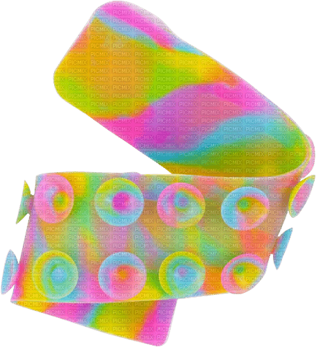 Octo Slap Fidget Toy Pastel photo png sucker - PNG gratuit