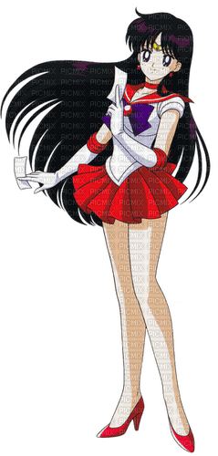 Sailor Mars ❤️ elizamio - zdarma png