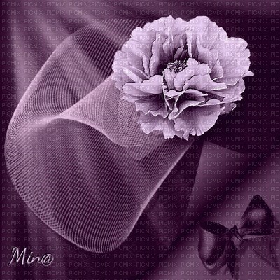 bg-purple-flower - δωρεάν png