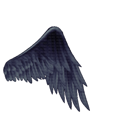 Wings.Ailes.Black.gif.Victoriabea - Бесплатный анимированный гифка