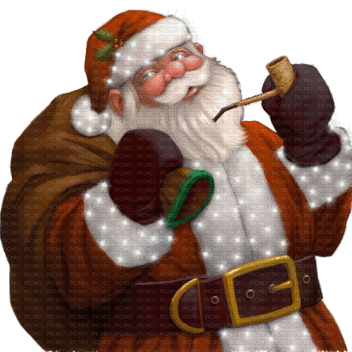 Santa Claus Christmas Gif - Bogusia - Бесплатни анимирани ГИФ