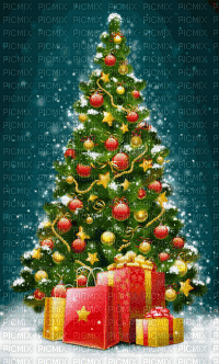 Christmas tree - Gratis geanimeerde GIF