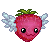 fraise aillée - Безплатен анимиран GIF