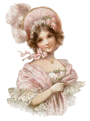 Victorian woman bp - Безплатен анимиран GIF