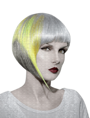 woman yellow hair bp - png gratis