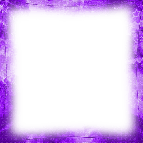 Frame.Stars.Purple - By KittyKatLuv65 - Free PNG