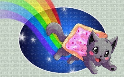 Nyan Cat - nemokama png