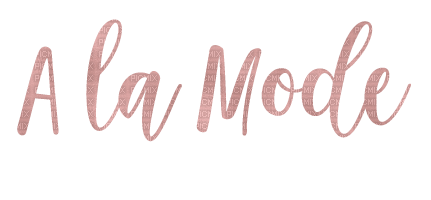 A la Mode.Text.Pink.Victoriabea - Free PNG