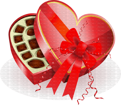 Kaz_Creations Gift Box Present Ribbons Bows Colours Chocolates - PNG gratuit