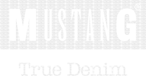 Jeans Logo Mustang Denim White - Bogusia - безплатен png