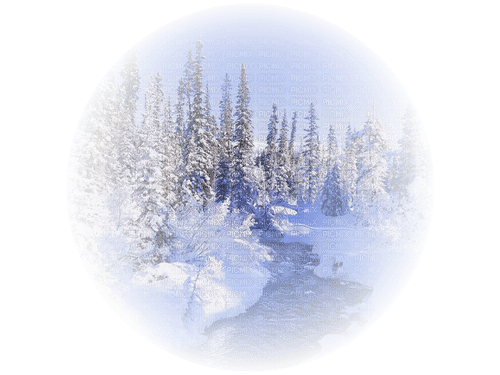 winter landscape Bb2 - Free PNG