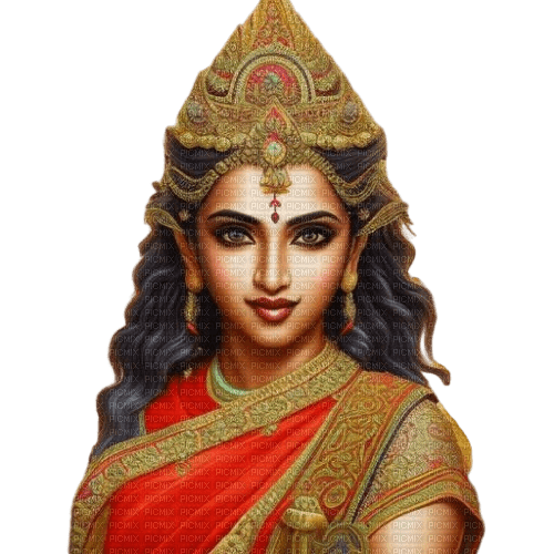 India goddess - gratis png
