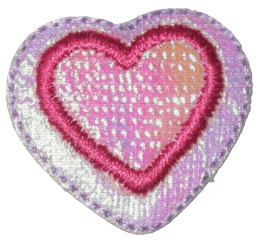 shiny heart applique - kostenlos png