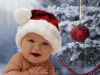 kerstbaby - Ingyenes animált GIF