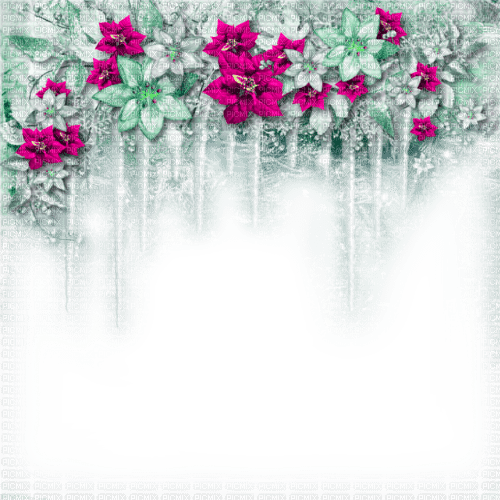 Winter.Christmas.Frame.Green.Pink - KittyKatLuv65 - δωρεάν png