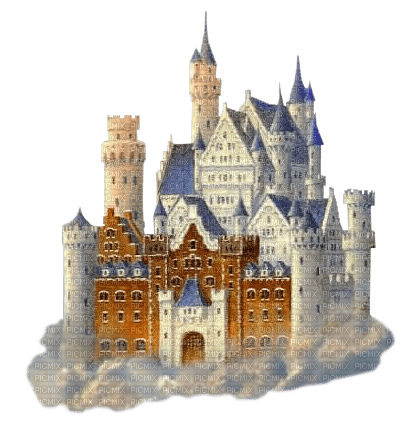 surreal castle - 免费PNG