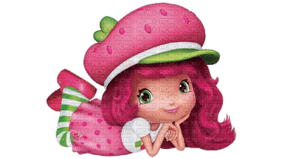Kaz_Creations Cute Girl Strawberry Shortcake - Free PNG
