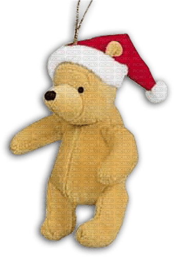 Christmas Teddy Bear - zdarma png
