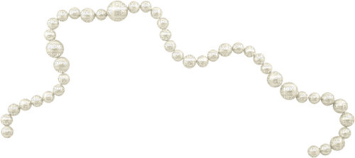 pearl necklace Bb2 - PNG gratuit